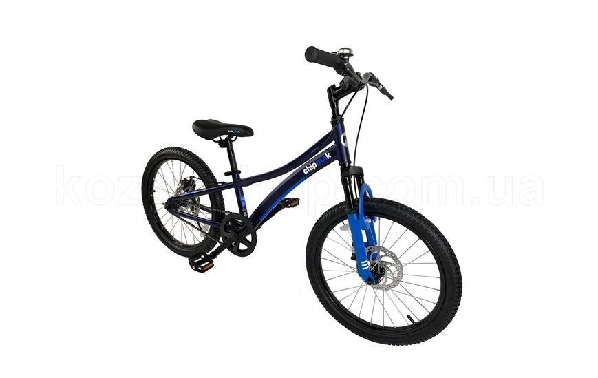 Дитячий велосипед RoyalBaby Chipmunk Explorer 20", OFFICIAL UA, синій