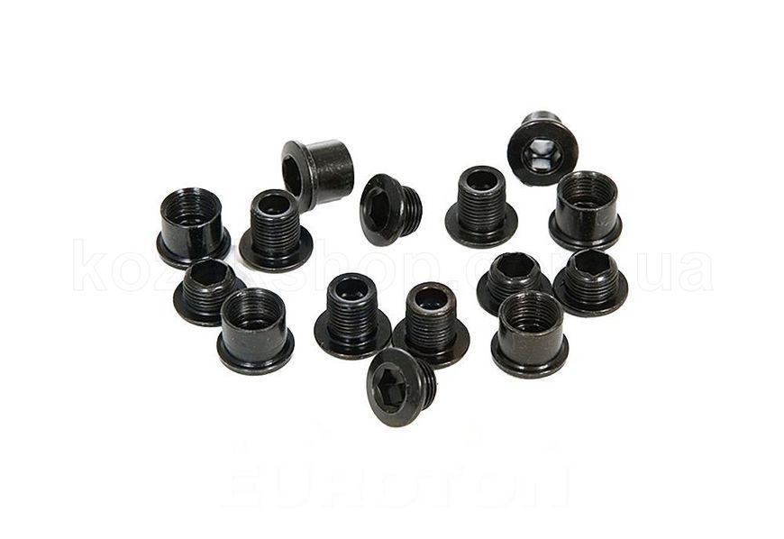 Бонки SRAM chainring bolt kit 5x3 M8.5x7 / M8.5x5 steel black / M8 steel black triple qty 5