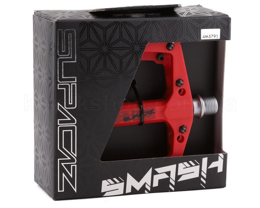 Педалі Specialized Supacaz Smash Pedal &ndash; Thermopoly [Red] - (09122-3020)