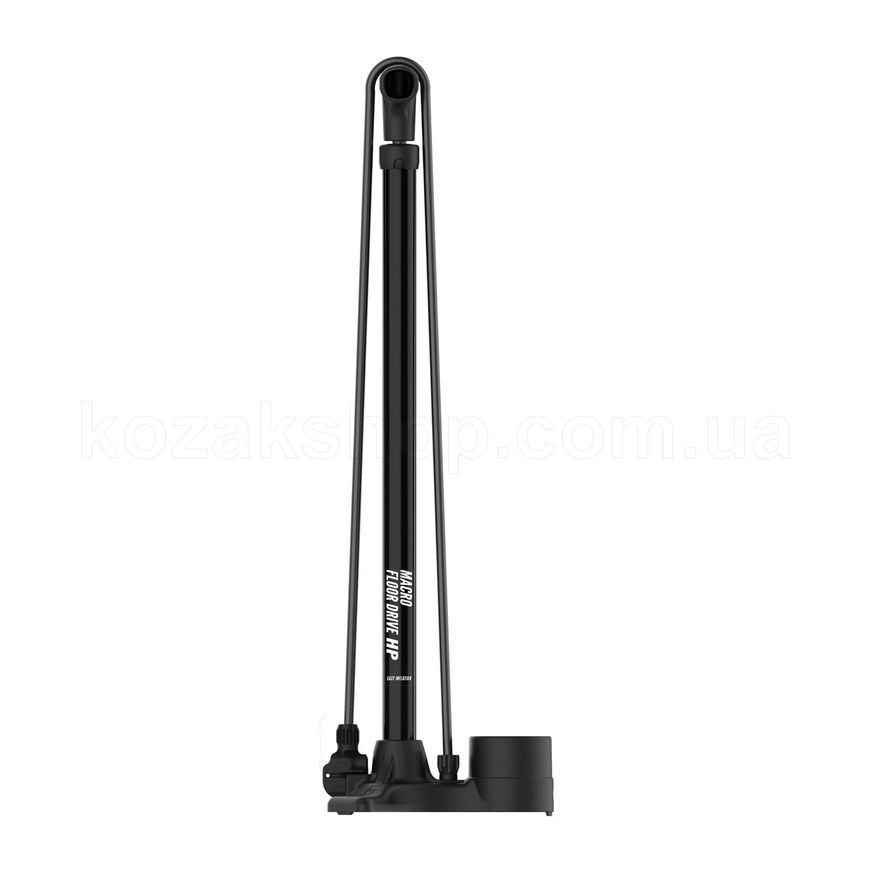 Напольный насос Lezyne MACRO FLOOR DRIVE HP DV 220 psi Манометр 2,5" [Черный матовый]