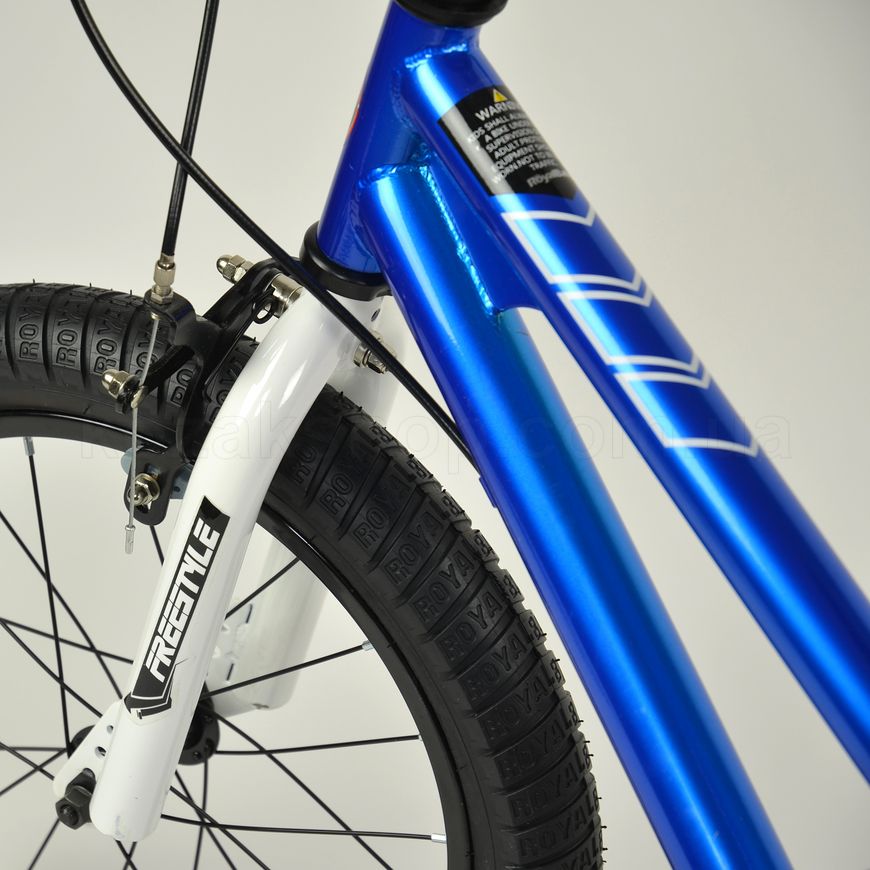 Дитячий велосипед RoyalBaby FREESTYLE 16", OFFICIAL UA, синій